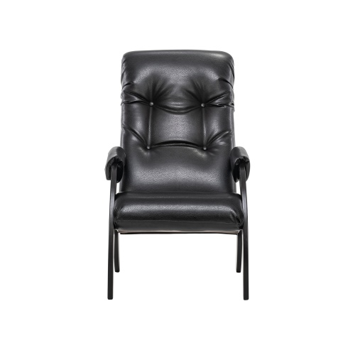 Кресло для отдыха Модель 61 Венге, к/з Vegas Lite Black фото 2