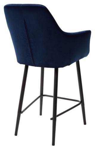 Полубарный стул Роден Blitz 20 Синий, велюр (H=65cm), M-City фото 2