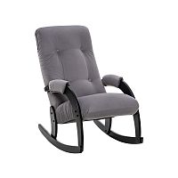 Кресло-качалка Модель 67 Венге, ткань V 32