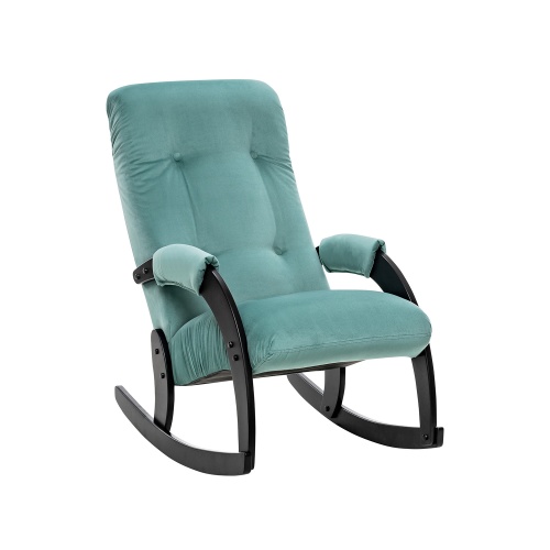 Кресло-качалка Модель 67 Венге, ткань V 43