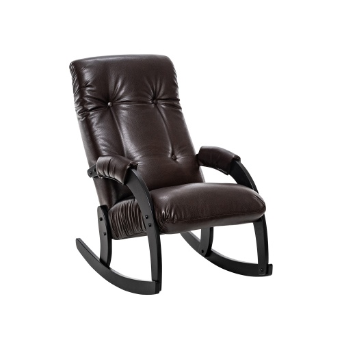 Кресло-качалка Модель 67 Венге, к/з Vegas Lite Amber