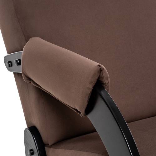 Кресло-качалка Модель 67М Венге, ткань V 23 фото 7