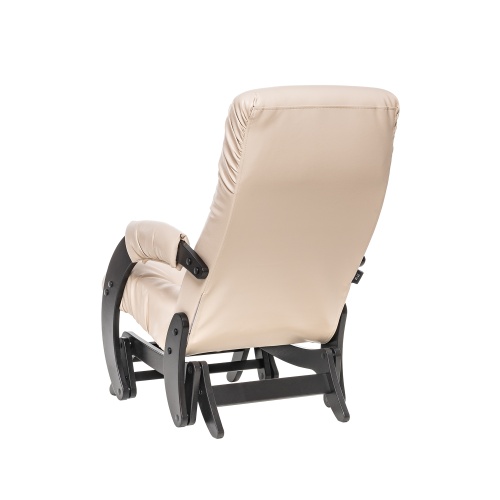 Кресло-качалка Модель 68 (Leset Футура) Венге, к/з Polaris Beige фото 4