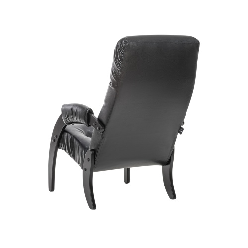 Кресло для отдыха Модель 61 Венге, к/з Vegas Lite Black фото 4